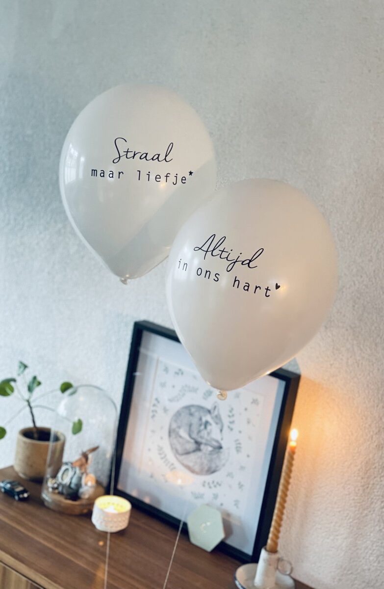 Troostballon – Straal maar liefje