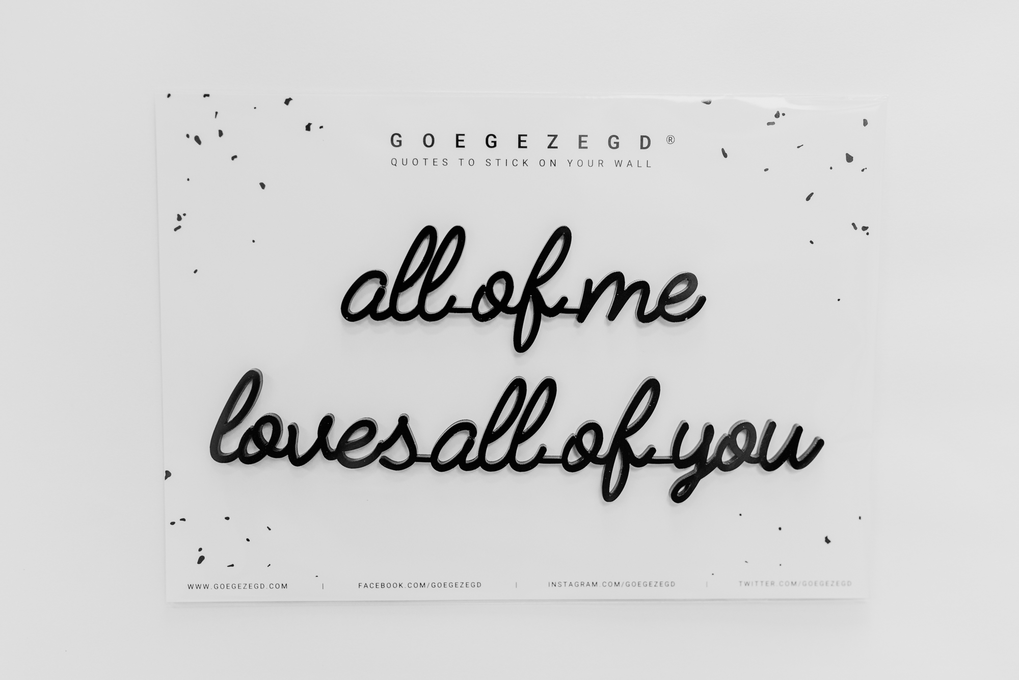 Quote – all of me loves all of you