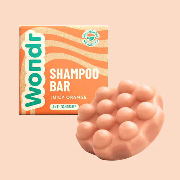 Wondr Juicy orange shampoo bar