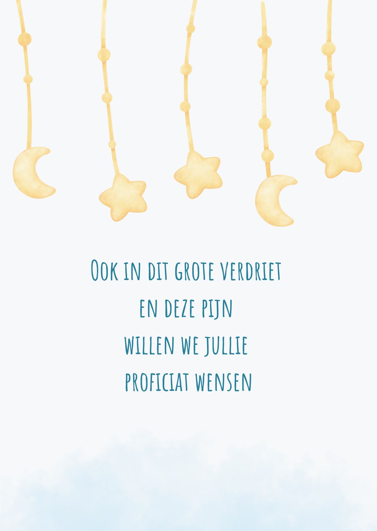 Kaartje – Proficiat