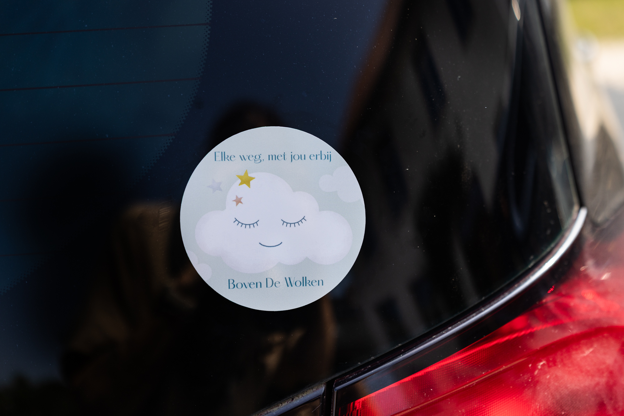 Steunsticker – Elke weg, met jou