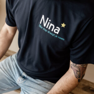 Sport t-shirt met naam