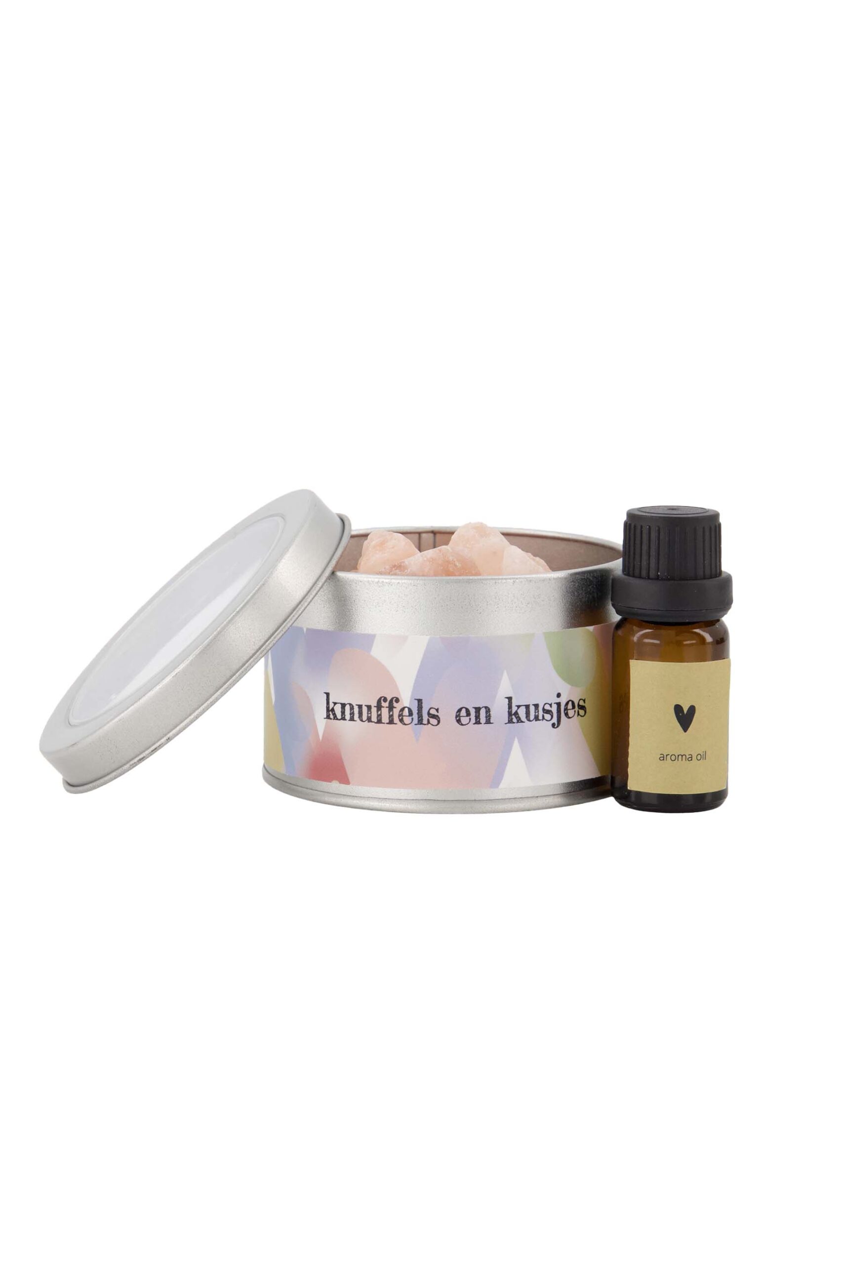 Diffuser in blikje – Knuffels & Kusjes