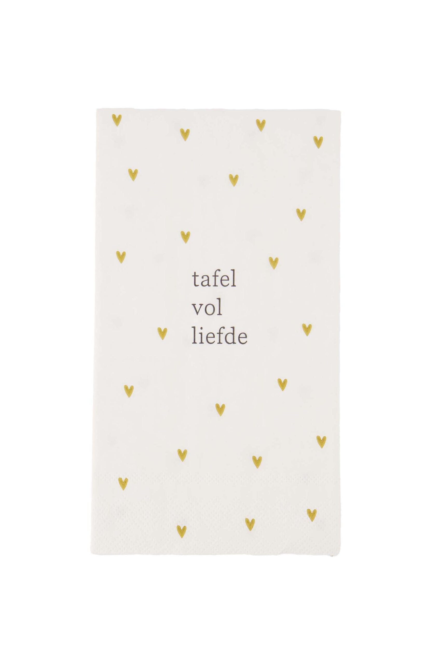 Servetten – tafel vol liefde
