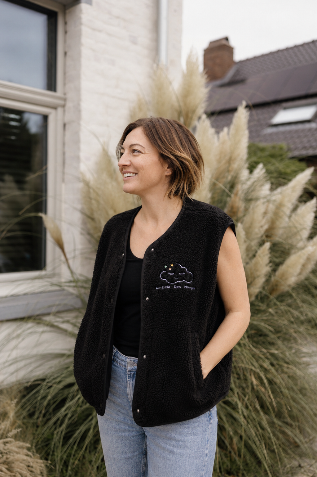 Gepersonaliseerde teddy bodywarmer