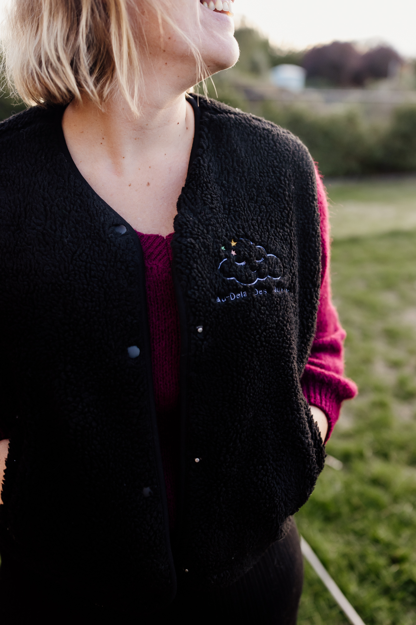 Gepersonaliseerde teddy bodywarmer